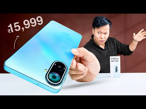 Samsung Galaxy A07 5G Unboxing & First Look - 6 GenOS, 6000mAh Battery, One UI 8.0 thumbnail