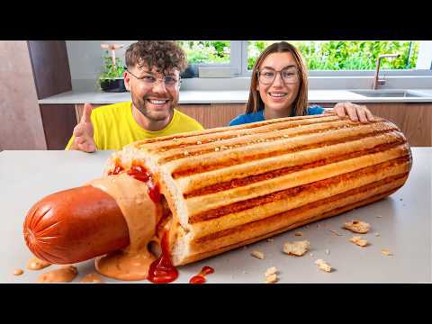 ZROBILIŚMY NAJWIĘKSZEGO HOTDOGA NA ŚWIECIE... *było grubo xD* thumbnail