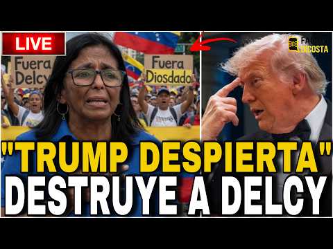 ÚLTIMO 🔴 ¡TRUMP DESPIERTA! “DELCY RODRÍGUEZ NO ES LA PRESIDENTA, ES LA CABEZA DE UN CARTEL” thumbnail