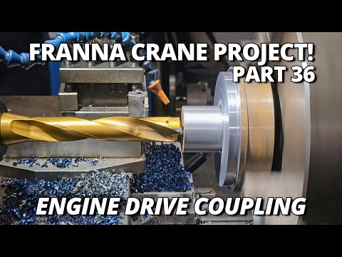 Machining the Custom Drive Coupling | Franna Crane Project | Part 36 thumbnail