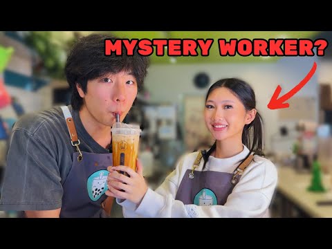 Working with a MYSTERY WORKER at a Boba Shop... thumbnail