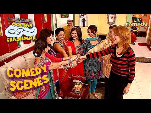 महिला मंडल Supports Bharti | Taarak Mehta Ka Ooltah Chashmah | Comedy Scenes thumbnail