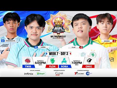 ? LIVE | MPL PH S17 | FILIPINO - Week 7 Day 3 thumbnail