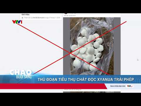 Thủ đoạn tiêu thụ chất độc xyanua trái phép, thu lợi gấp 60 lần | VTV24 thumbnail