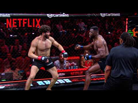 Francis Ngannou vs. Philipe Lins FULL Highlights | Netflix thumbnail