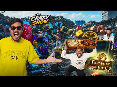 Treasure Hunt Challenge Worth ₹5,00,000 (Part-2) | कौन जीतेगा 5 लाख? The Crazy Show thumbnail