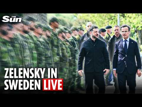 LIVE: Ukraine's Zelensky and Swedish PM Kristersson hold press conference in Uppsala thumbnail