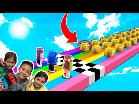 CARRERA DE LUCKY BLOCKS | Guzmancitos thumbnail