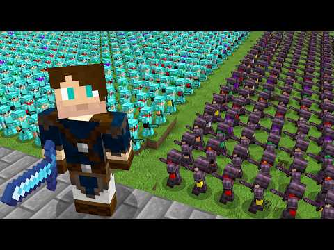 Ik Startte De Grootste Minecraft Oorlog Ooit... thumbnail