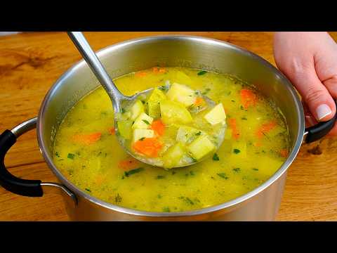 This vegetable soup recipe is quick and easy to make at home! I make it every weekend. thumbnail