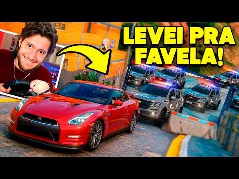 Dei FUGA DA POLICIA levando eles pra FAVELA!! (GTA 5 RP) thumbnail