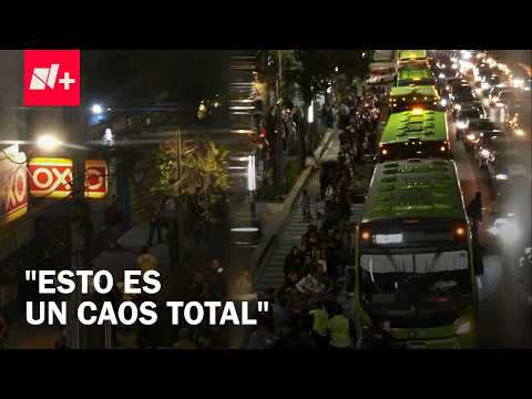 Usuarios se quejan de cierre de tres estaciones de la L2 del Metro de la CDMX - En Punto thumbnail