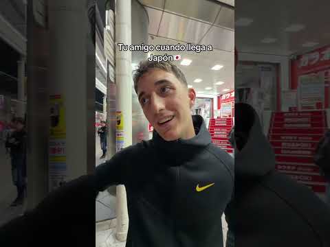 Tu amigo cuando llega a Japón🇯🇵 thumbnail