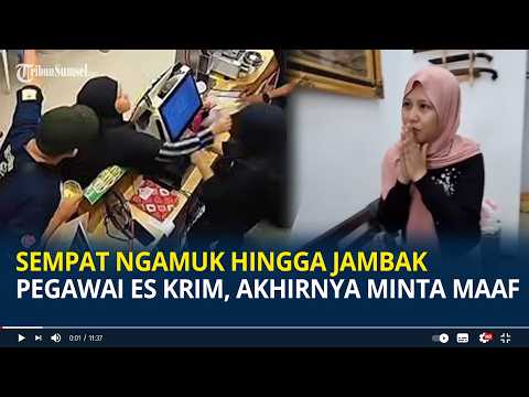Sempat Ngamuk hingga Jambak Pegawai Es Krim, Pasutri di Gresik Akhirnya Minta Maaf thumbnail