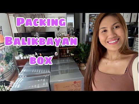 PACKING BALIKBAYAN BOX | 6 NA BOXES PAPUNTANG PINAS | BALIKBAYAN BOX thumbnail