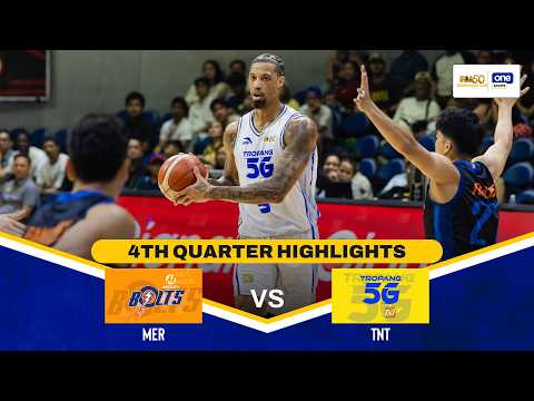 MERALCO vs TNT | 4TH QUARTER HIGHLIGHTS | PBA SEASON 50 COMMISSIONER'S CUP SEMIS thumbnail