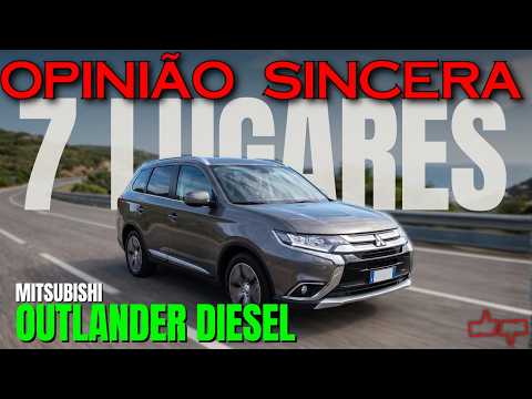 Mitsubishi OUTLANDER Diesel: Muitos PROBLEMAS? SUV 7 lugares BOM pra família? Teste, CONSUMO, preço thumbnail
