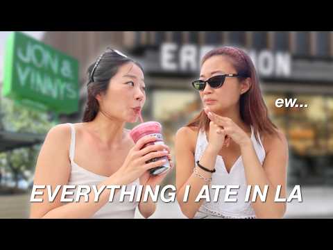 WHAT I EAT IN A DAY *LA VLOG!!* thumbnail