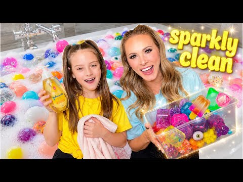 CLEANING OUR DIRTY NEEDOH COLLECTIONS 🫧✨🧼 #satisfying #oddlysatisfying #needoh #viral #trending thumbnail