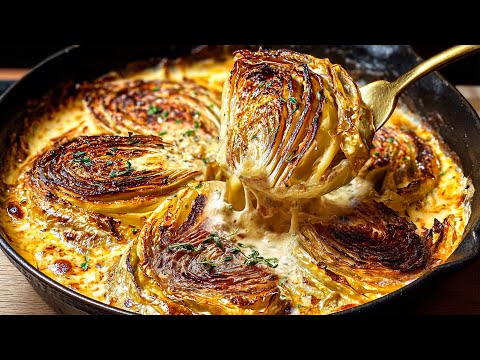 Kohl schmeckt besser als Fleisch! Warum kannte ich diese Kohl Rezepte mit Kartoffeln nicht. ASMR thumbnail