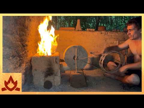 Primitive Technology: Portable pulley blower thumbnail