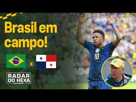 A COPA JÁ COMEÇOU! BRASIL PEGA O PANAMÁ NO 1º TESTE COM OS CONVOCADOS - RADAR DO HEXA PRÉ-JOGO thumbnail