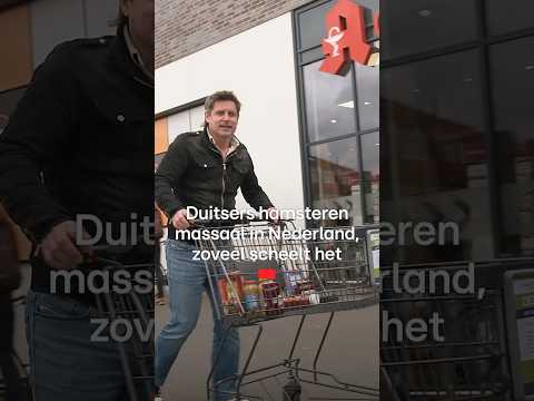Duitsers hamsteren massaal in Nederland, zoveel scheelt het - Editie NL thumbnail