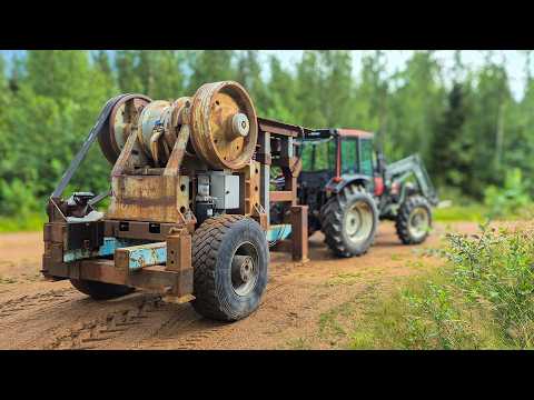 Moving the Rock Crusher and Yellow Behemoth from the Mountain thumbnail