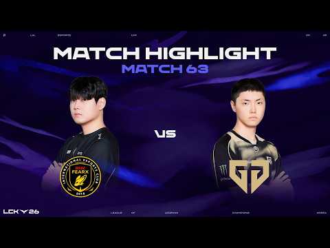 BFX vs GEN 매치 63 하이라이트 | 2026 LCK thumbnail