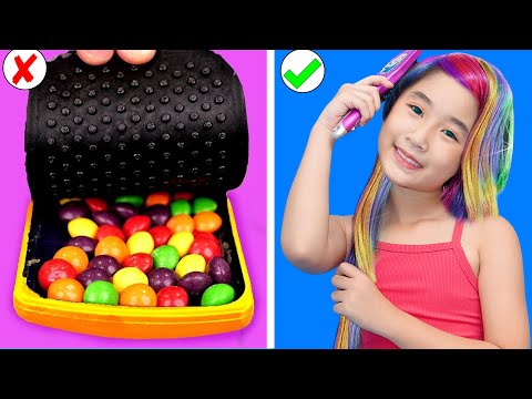 SNEAKING FOOD Into Class || Funny Ideas Relatable Situations by T-FUN thumbnail