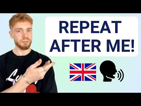 British Accent Training Exercise! MODERN RP (Shadowing Technique) thumbnail