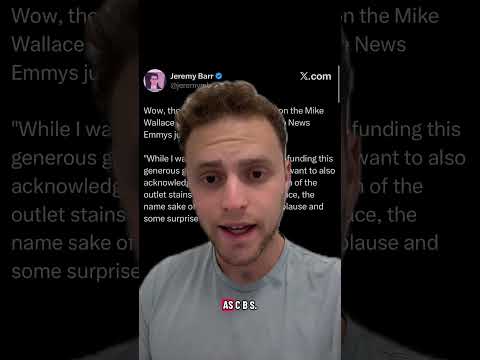 NEWS: Student journalist calls out CBS News in courageous moment. thumbnail