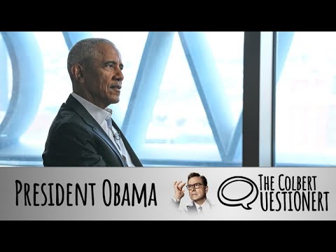 President Barack Obama Takes The Colbert Questionert thumbnail