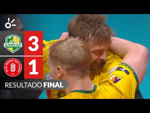Aluron Warta Zawiercie [3-1] Ziraat Bankkart Ankara | Resumen semifinal | Champions League voleibol thumbnail
