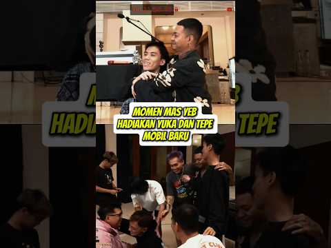 MOMENT MAS YEB HADIAHKAN YUKA TEPE MOBIL BARU! SEMUA NANGIS #rezaarap #tepe46 #yukatheo #marapthon thumbnail