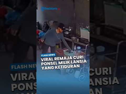 Viral Remaja Curi Ponsel Lansia di Jelambar Jakbar, Korban Terjatuh Saat Coba Kejar Pelaku thumbnail