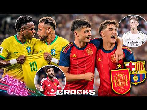 La Roja ‘es culé’ por esto; Huijsen responde | ¿La 10 para Vini o Ney? | Dudan de récord de Bruno thumbnail