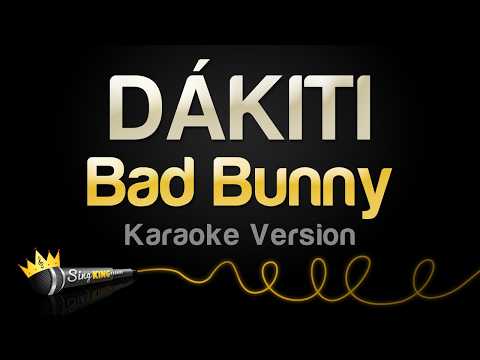 Bad Bunny - DÁKITI (Karaoke Version) thumbnail