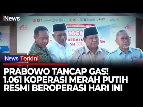 RESMI! Prabowo Luncurkan 1.061 Koperasi Desa Merah Putih Serentak di Indonesia | BREAKING NEWS 16/5 thumbnail