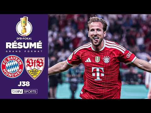 Résumé : TRIPLÉ de Kane, Olise encore décisif, le Bayern remporte la COUPE D'ALLEMAGNE thumbnail