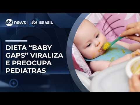 “Baby GAPS”: Médicos alertam para riscos de dieta em introdução alimentar de bebês | #SBTBrasil thumbnail