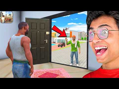 Franklin Found SECRET DOOR in INDIAN BIKE DRIVING 3D😱 thumbnail
