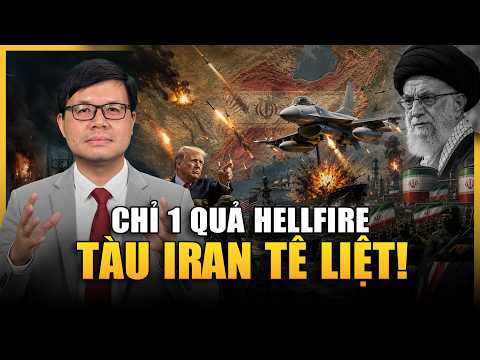 Phớt Lờ 20 Cảnh Báo, Tàu Vượt Phong Tỏa Iran Nhận Ngay Tên Lửa Hellfire Từ Mỹ thumbnail