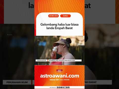 Gelombang haba luar biasa landa Eropah Barat thumbnail