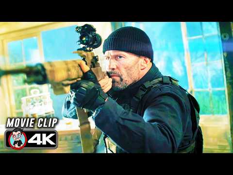 Jason Statham Destroys Human Traffickers Scene | A WORKING MAN (2025) Movie CLIP 4K thumbnail