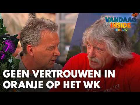 Valentijn Driessen en Johan Derksen hebben geen vertrouwen in Oranje op het WK: 'Elftal van niks!' thumbnail