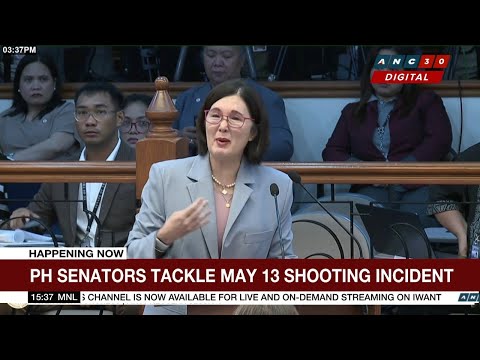 Pia Cayetano, in tears, recounts fearing for life during Senate shooting as she blasts Hontiveros thumbnail