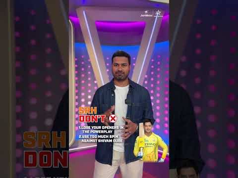 3 Things #SRH must avoid against #CSK ft. #AdityaTare | #TATAIPL thumbnail