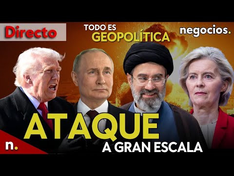 TODO ES GEOPOLÍTICA: Irán lanza un ataque a gran escala, EEUU en alerta total y Rusia avisa a Europa thumbnail