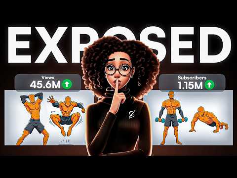 The SECRET to Creating a VIRAL Faceless Fitness Channel With AI thumbnail